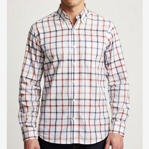 OLD NAVY Plaid ‘The Classic Shirt’ Slim Fit